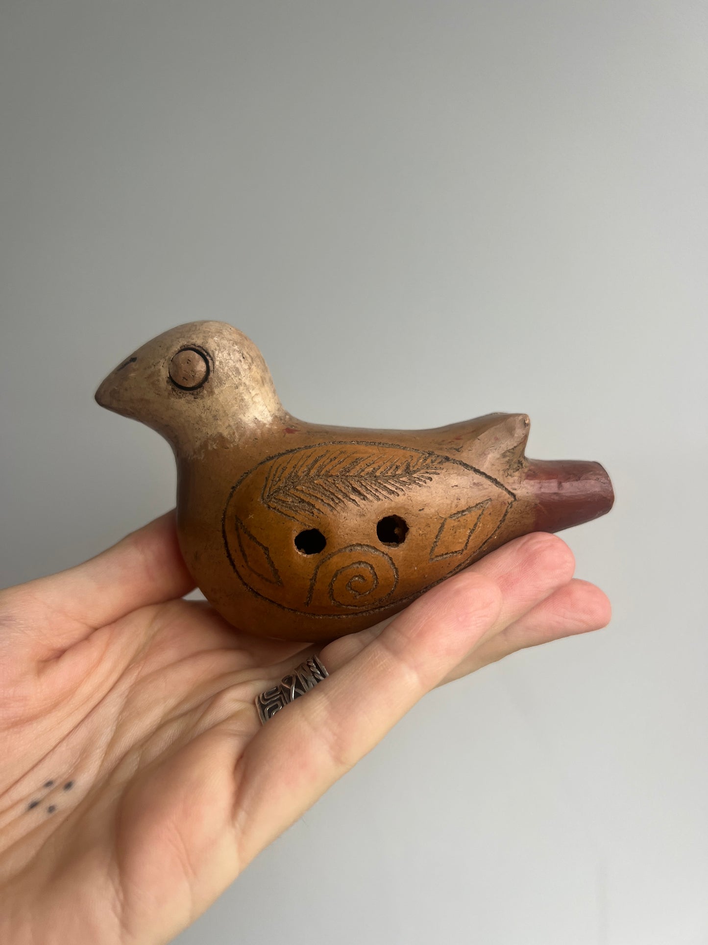 Mexican Clay Bird Ocarina: Elemental