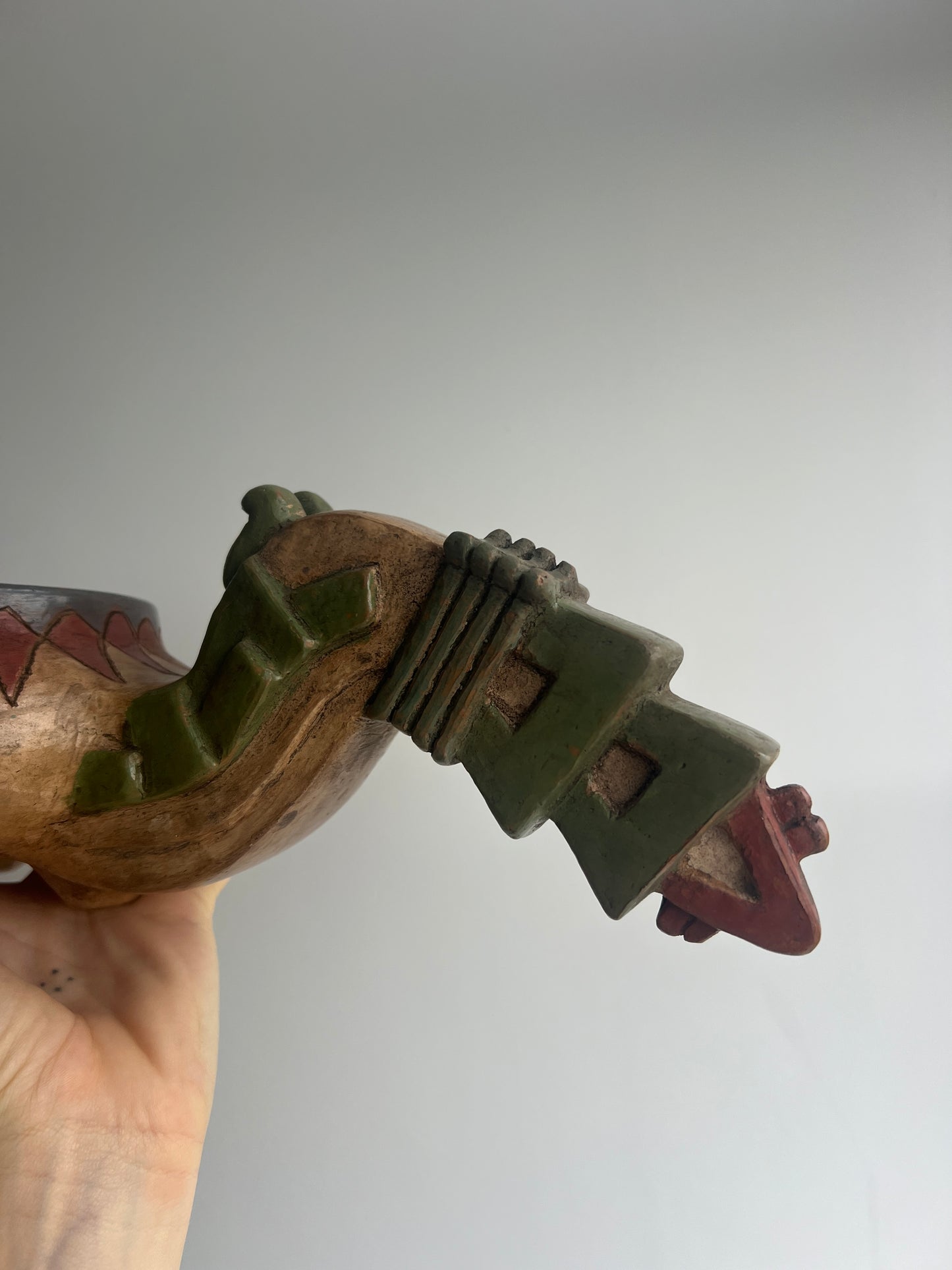 Mexican Clay Copalera: Sun and Earth