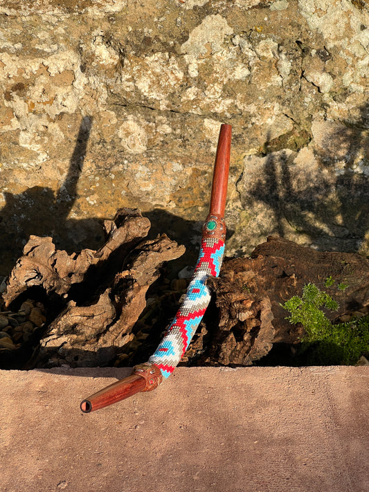 Tepi Huni Kuin Palo Sangre and Beads