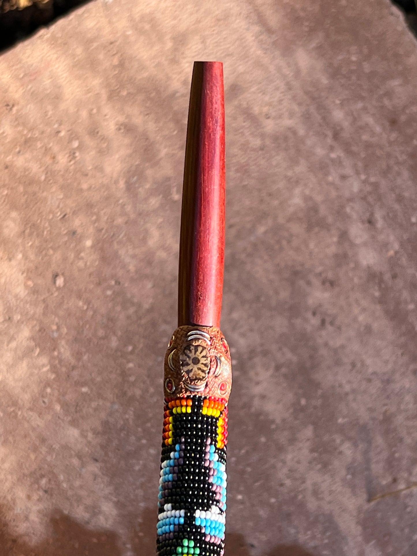 Tepi Huni Kuin Palo Sangre and Beads