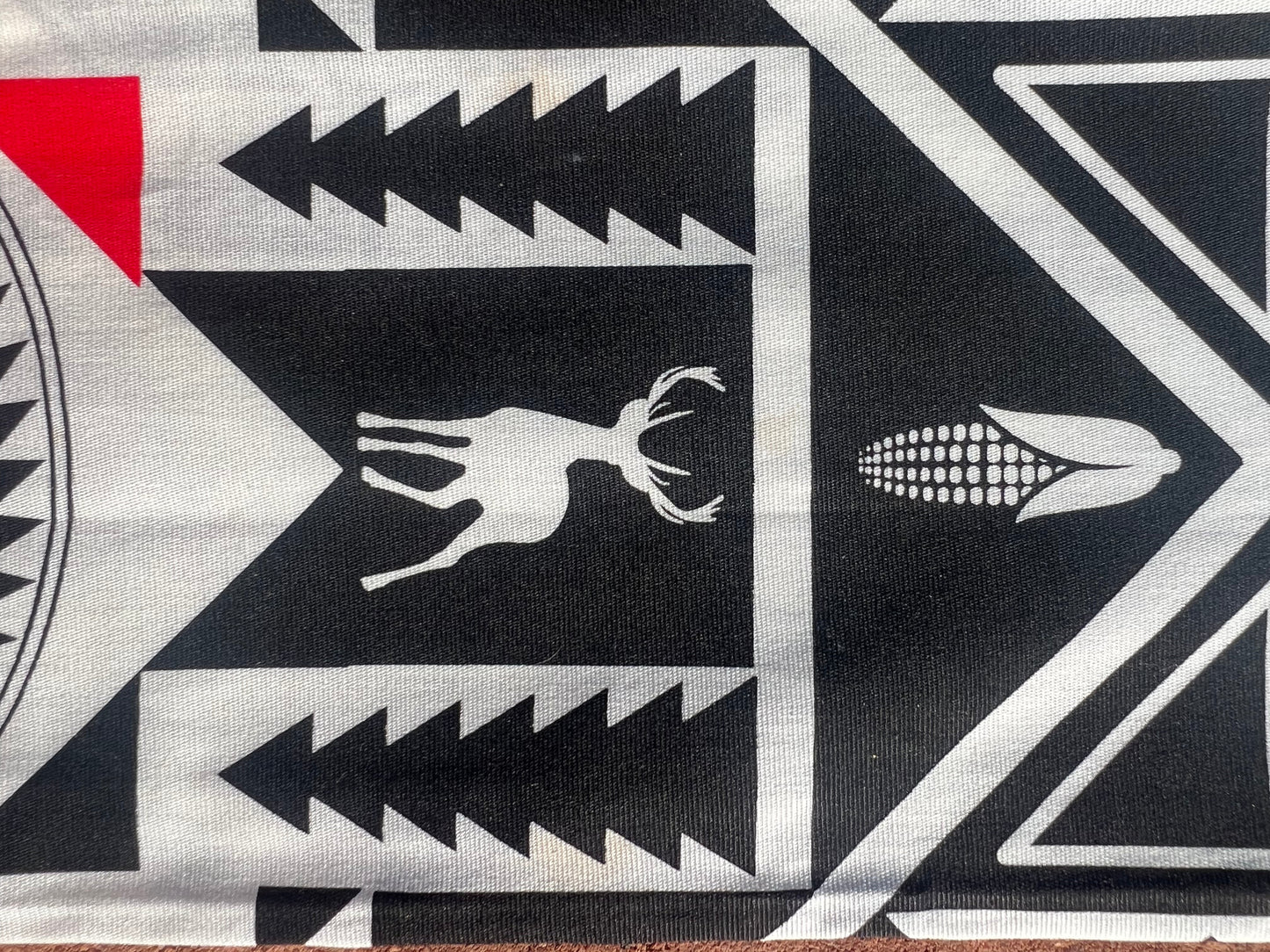 Mexican Cotton Bandana/Altar Handprinted Paleacate