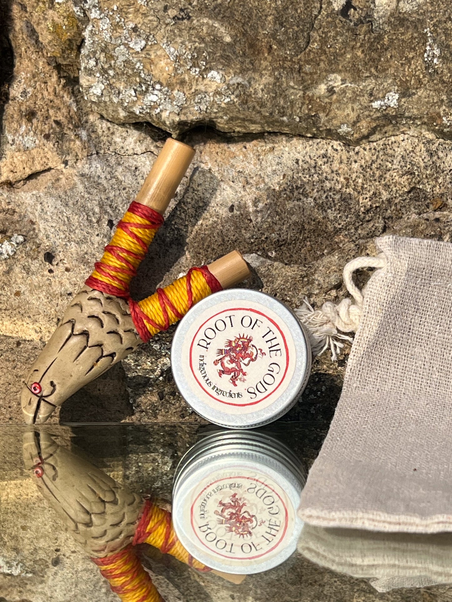 Starter Kit: Hapé/Rapé 10gr & Kuripe Pipe Bamboo