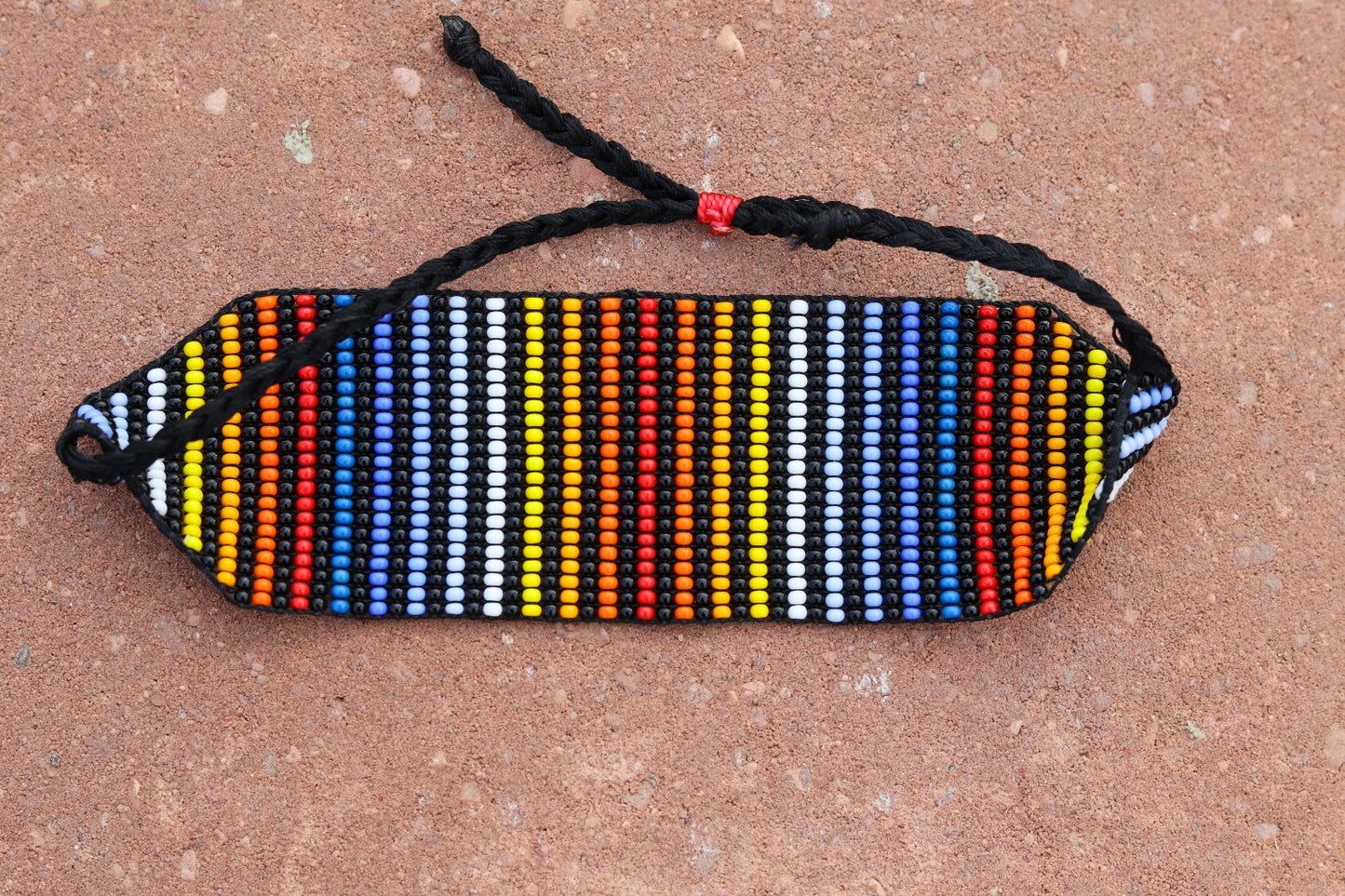 Colombian Chaquira Bracelet Medium Handmade Indigenous Crafts Jewellery