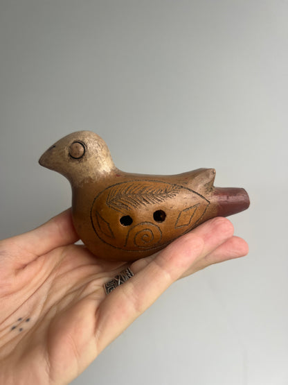 Mexican Clay Bird Ocarina: Elemental