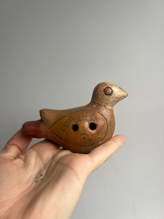 Mexican Clay Bird Ocarina: Elemental