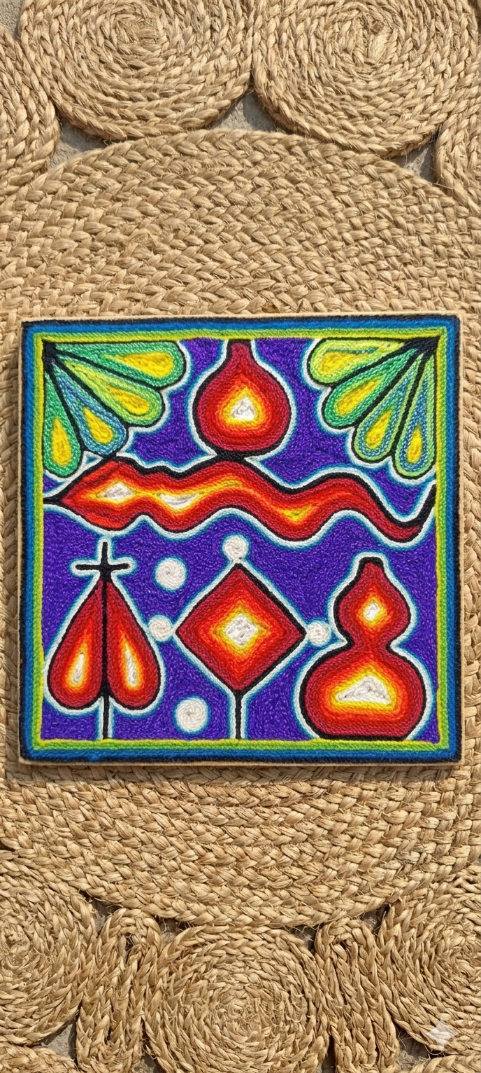 Yarn Chart Wixárika for Altar