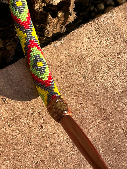 Tepi Huni Kuin Palo Sangre and Beads