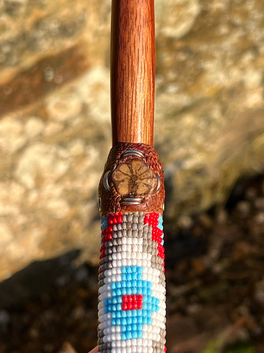 Tepi Huni Kuin Palo Sangre and Beads
