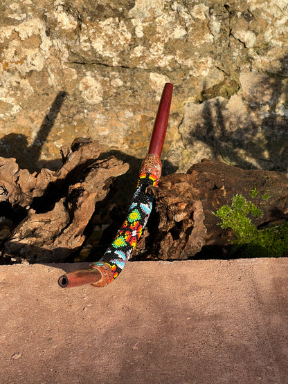 Tepi Huni Kuin Palo Sangre and Beads