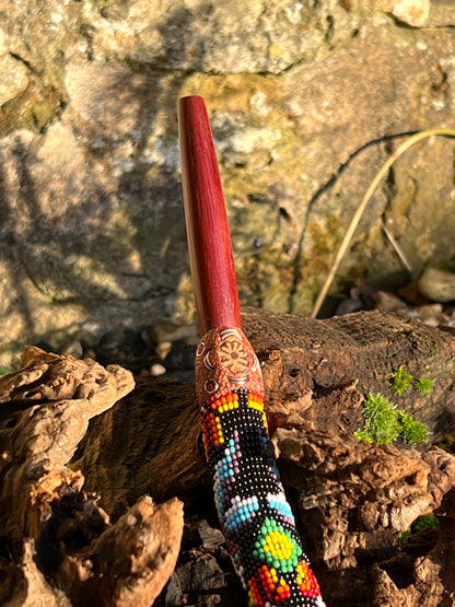 Tepi Huni Kuin Palo Sangre and Beads