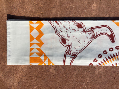Mexican Cotton Bandana/Altar Handprinted Paleacate