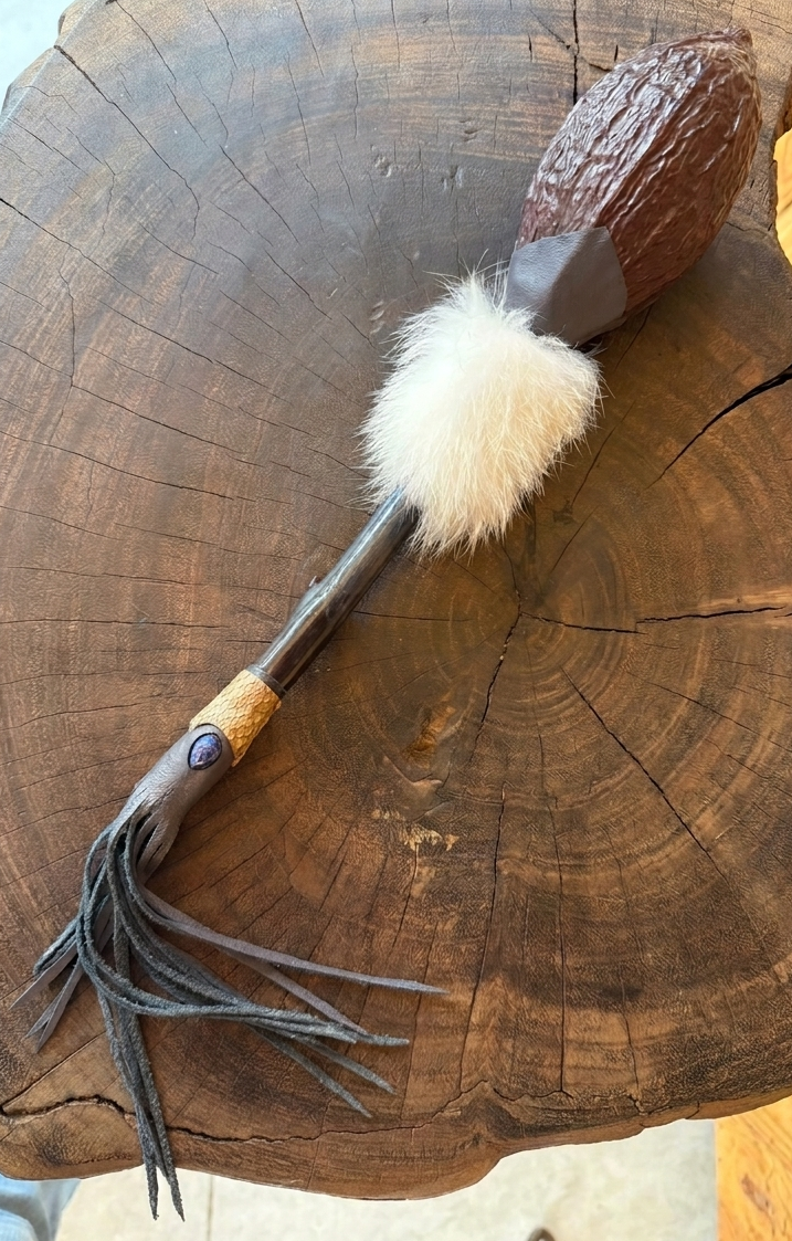 Traditional Cacao Shaker Rattle (Sonaja)