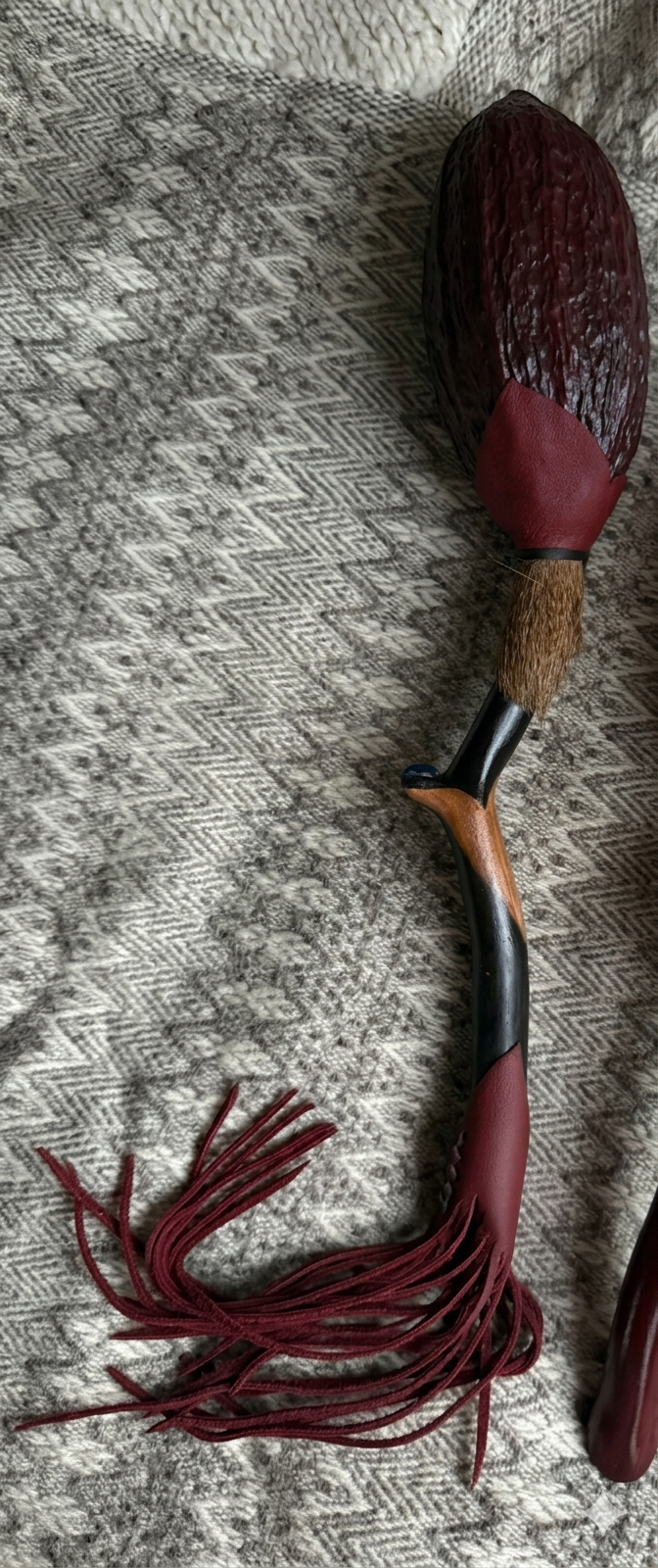 Traditional Cacao Shaker Rattle (Sonaja)