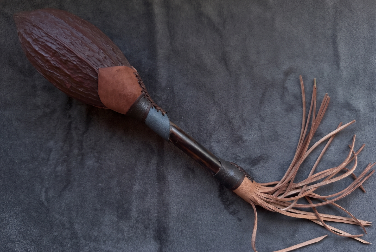 Traditional Cacao Shaker Rattle (Sonaja)