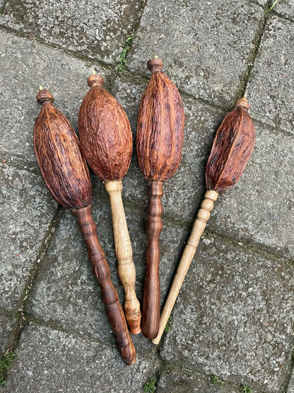 Traditional Cacao Shaker Rattle (Sonaja)