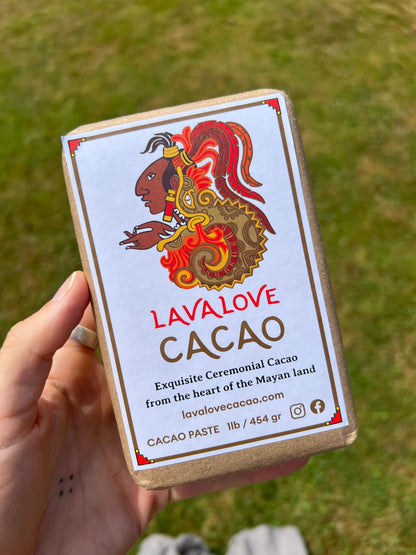 Lava Love Ceremonial Cacao Bar 454 g