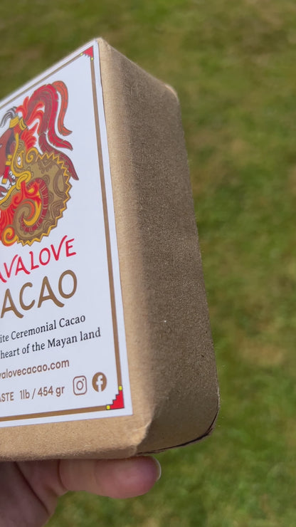 Guatemalan Mayan Ceremonial Cacao Paste - Lava Love 454g